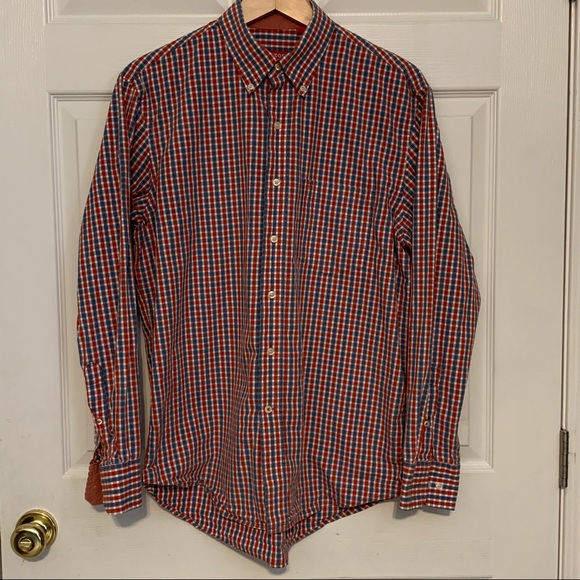 BUNDLE of 3 IZOD Button Down Collared Shirts Size M great Condition - Picture 3 of 14